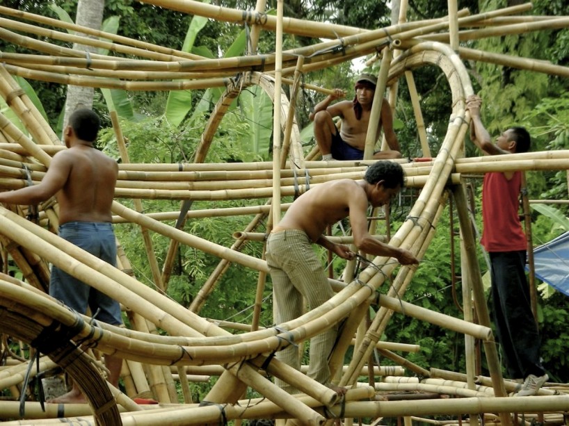 Casas de bambú